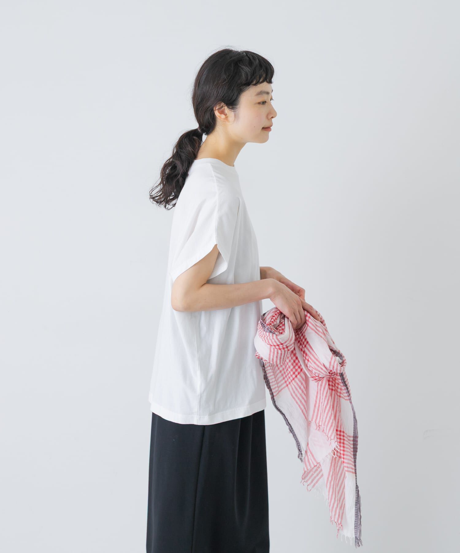 かぐれ「フレンチスリーブカットソー」|Tシャツ・カットソー|