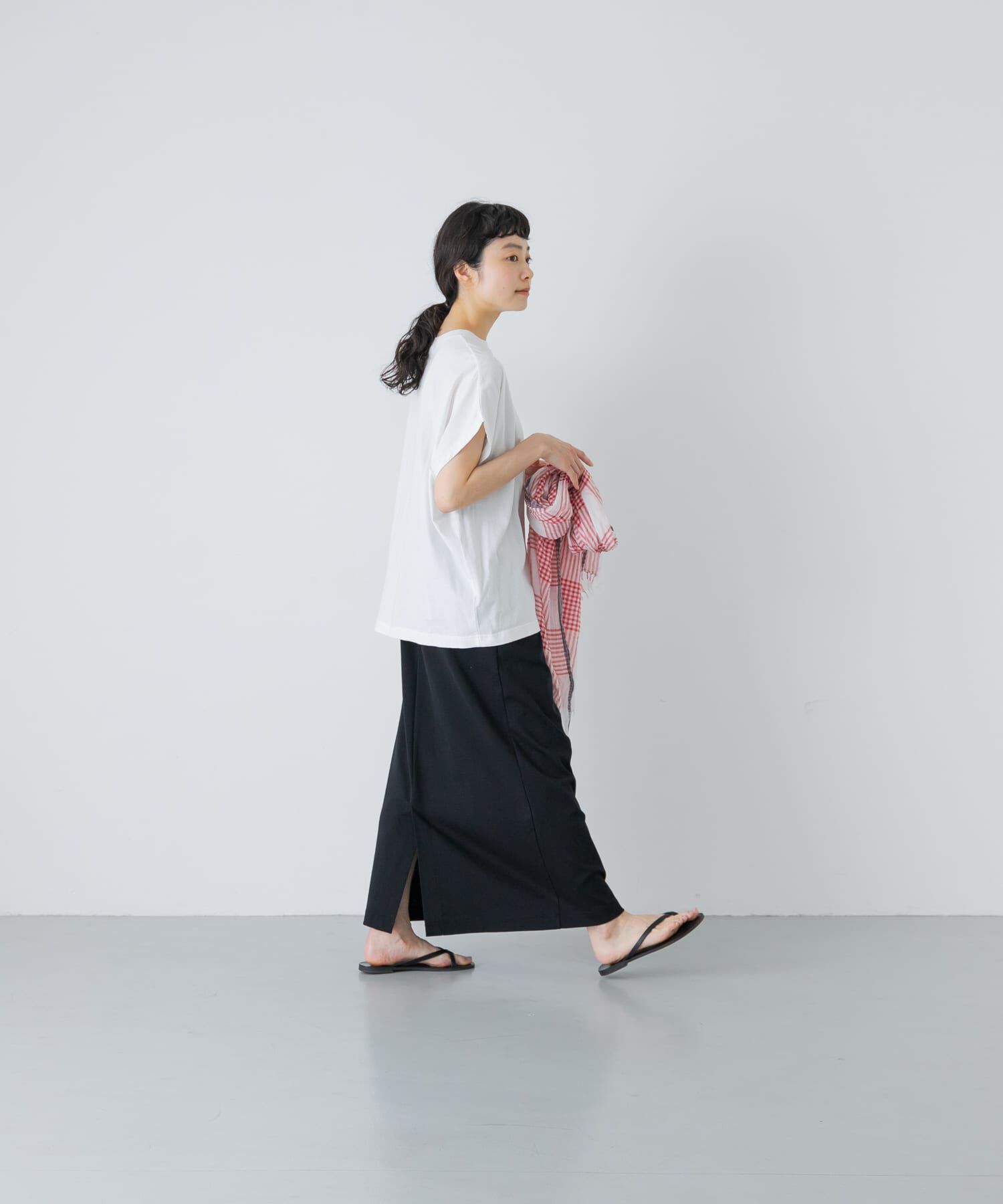 かぐれ「フレンチスリーブカットソー」|Tシャツ・カットソー|