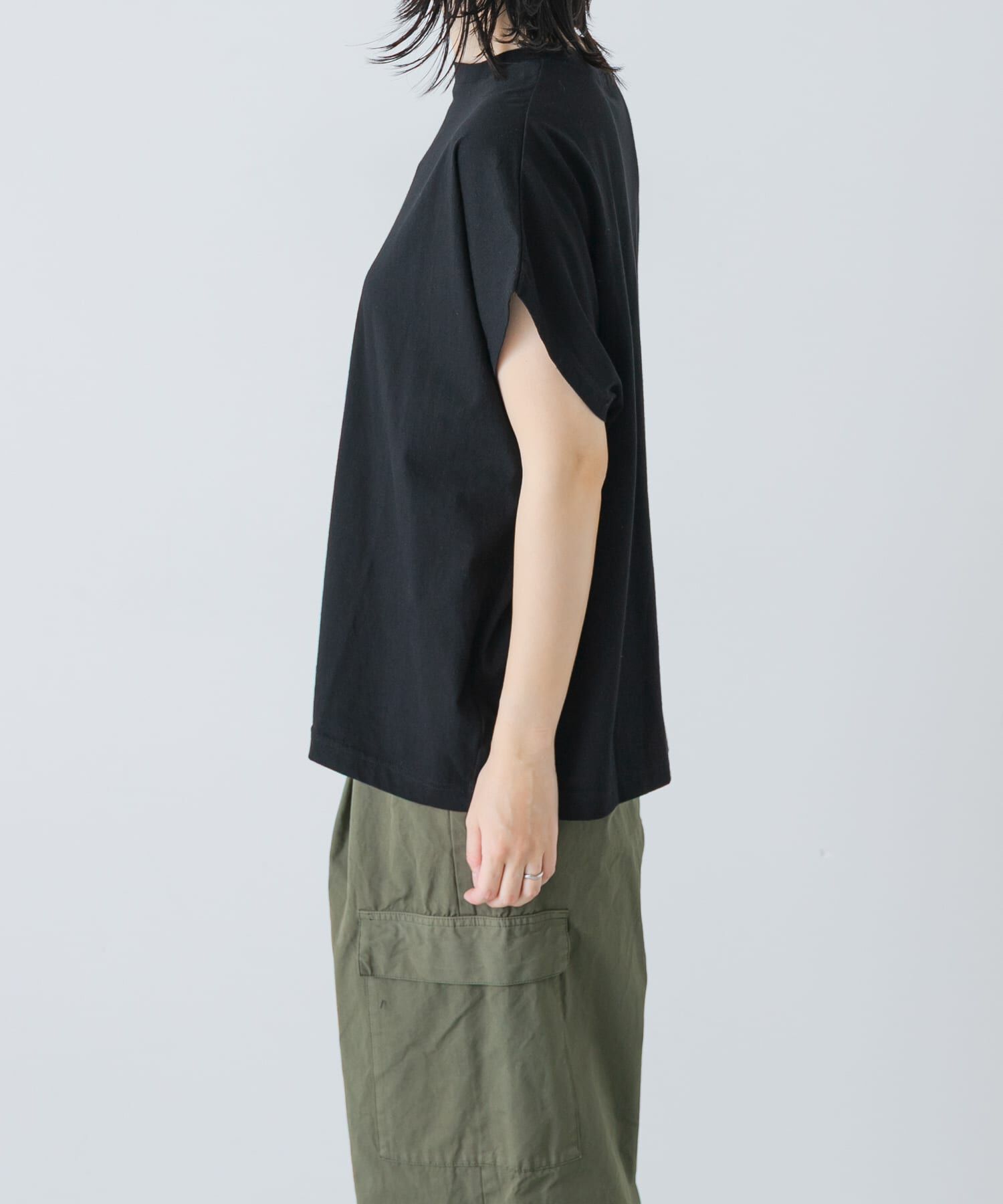 かぐれ「フレンチスリーブカットソー」|Tシャツ・カットソー|
