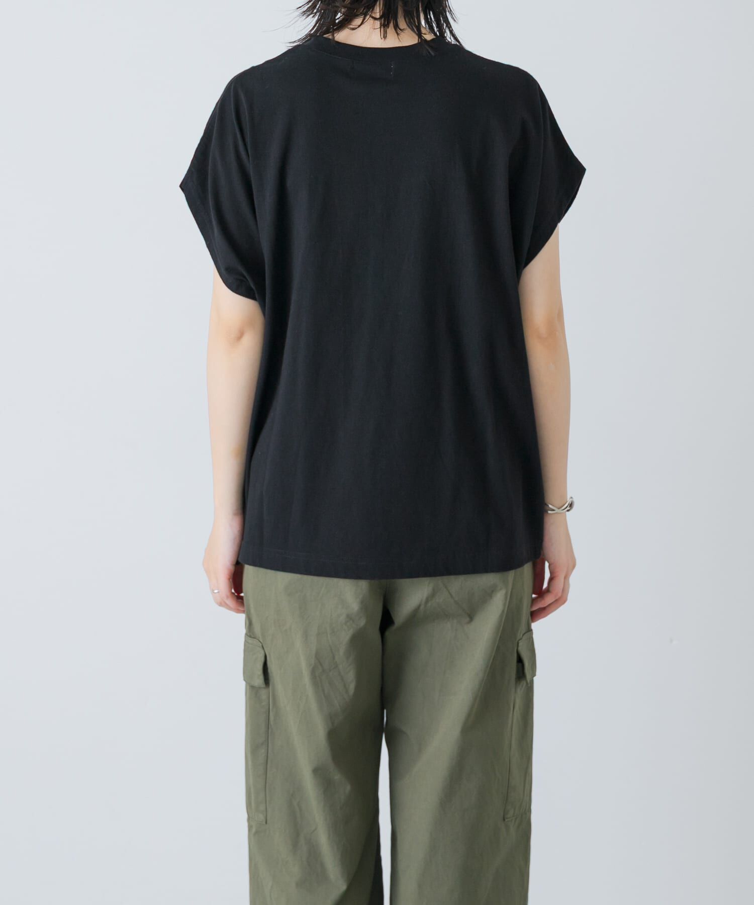 かぐれ「フレンチスリーブカットソー」|Tシャツ・カットソー|