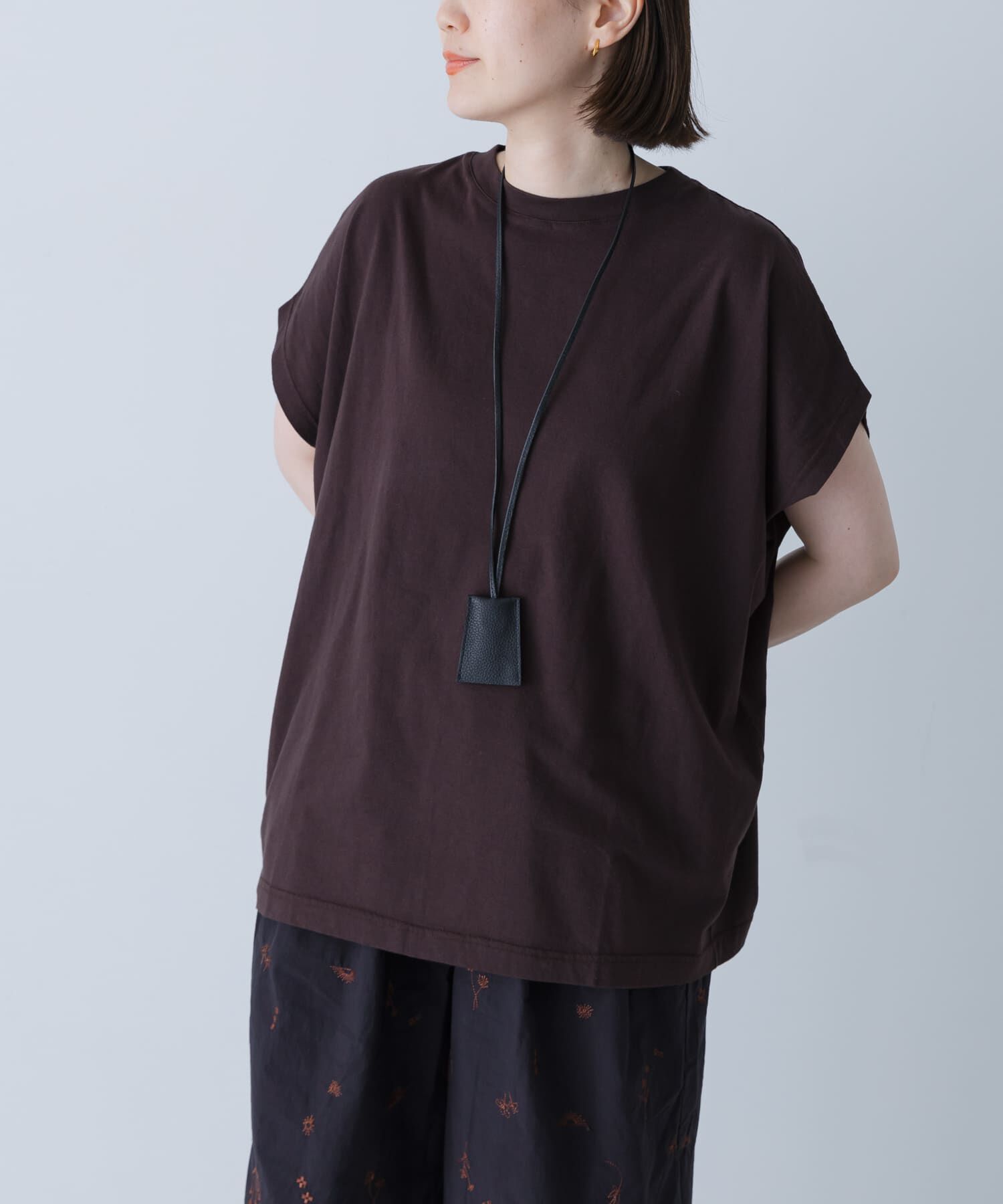かぐれ「フレンチスリーブカットソー」|Tシャツ・カットソー|