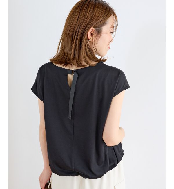  「ドレープネックカットソー」|Tシャツ・カットソー|