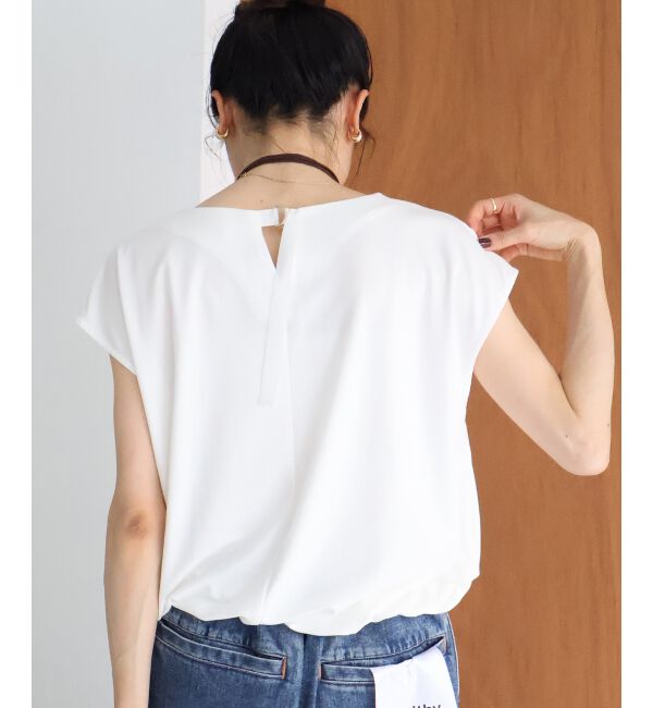  「ドレープネックカットソー」|Tシャツ・カットソー|