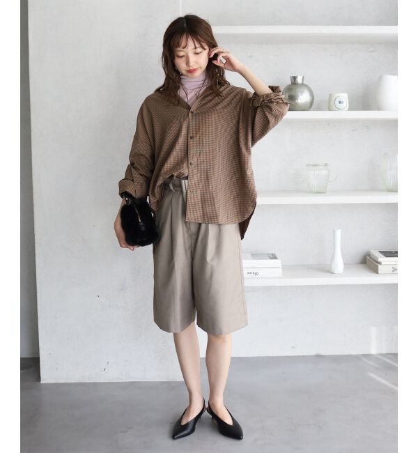  「タックハーフパンツ」|その他|