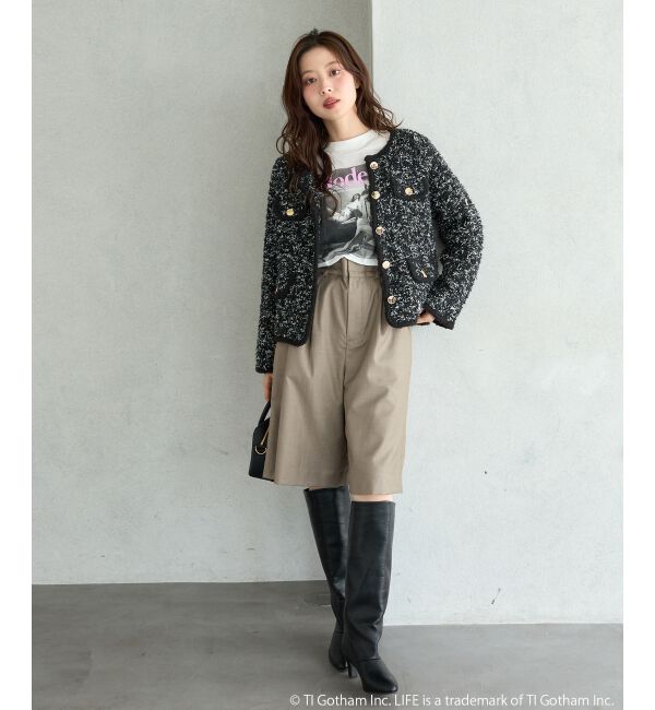  「タックハーフパンツ」|その他|