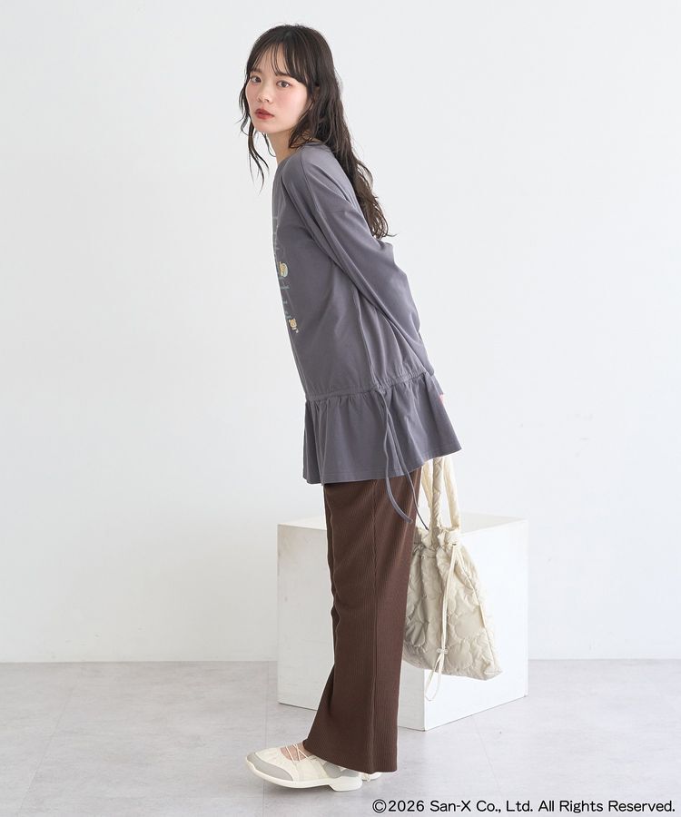 earth music&ecology「リラックマ&times;earth ブラウジングロンT」|Tシャツ・カットソー|