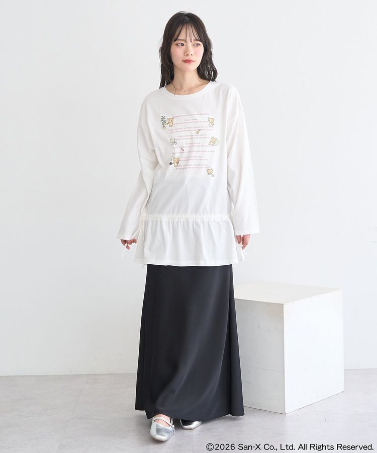 earth music&ecology「リラックマ&times;earth ブラウジングロンT」|Tシャツ・カットソー|