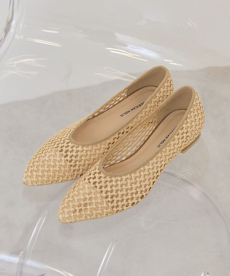 AMERICAN HOLIC「サマーメッシュパンプス」|パンプス|Beige