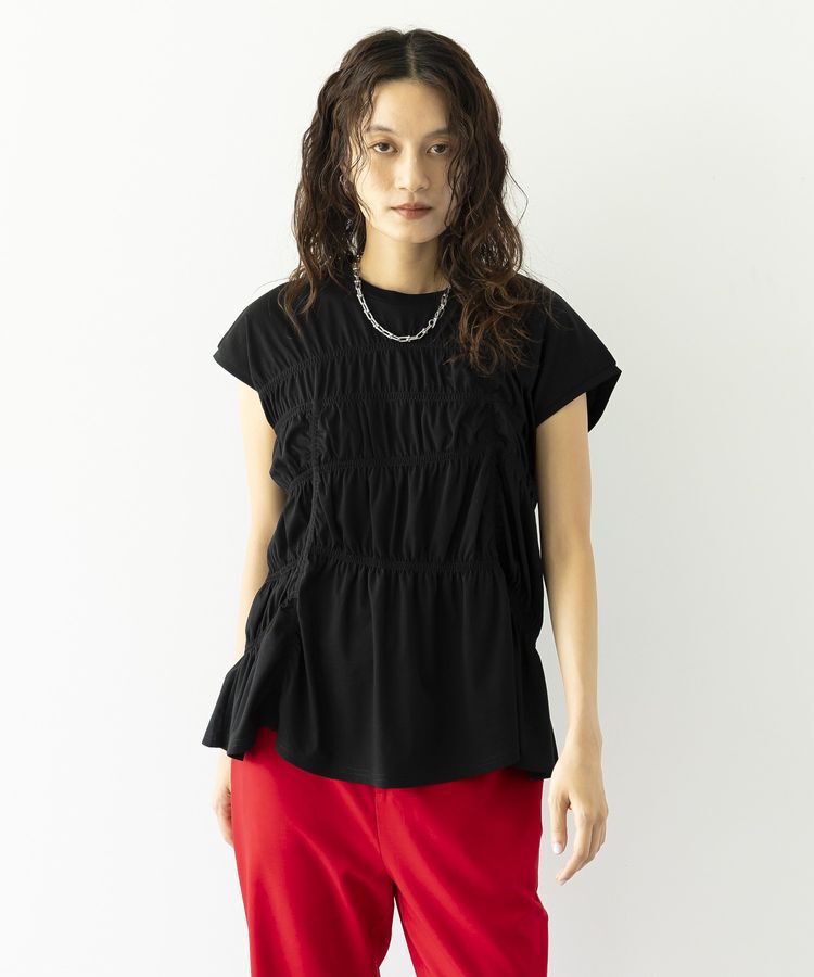 GARAGE OF GOOD CLOTHING「変形シャーリングカットプルオーバー」|Tシャツ・カットソー|