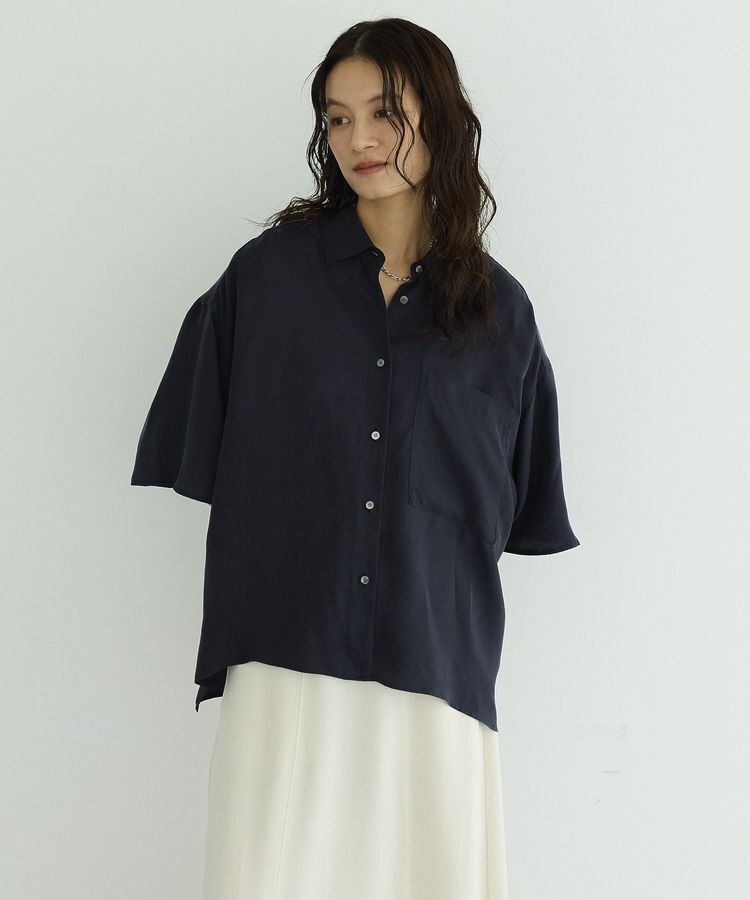 GARAGE OF GOOD CLOTHING「【日本製】フィブリル前開きシャツ」|シャツ・ブラウス|