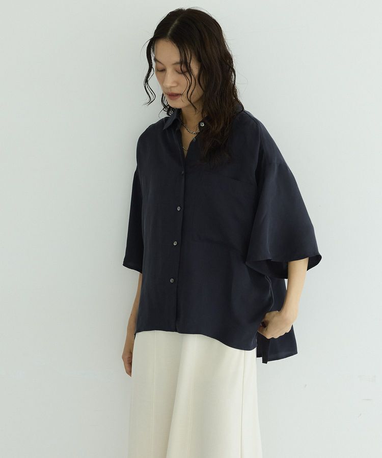GARAGE OF GOOD CLOTHING「【日本製】フィブリル前開きシャツ」|シャツ・ブラウス|