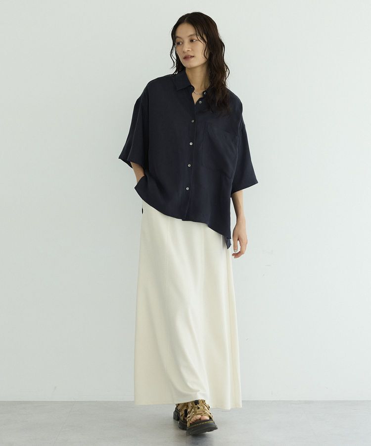 GARAGE OF GOOD CLOTHING「【日本製】フィブリル前開きシャツ」|シャツ・ブラウス|