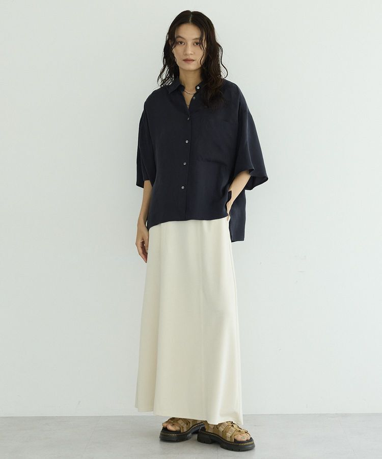 GARAGE OF GOOD CLOTHING「【日本製】フィブリル前開きシャツ」|シャツ・ブラウス|