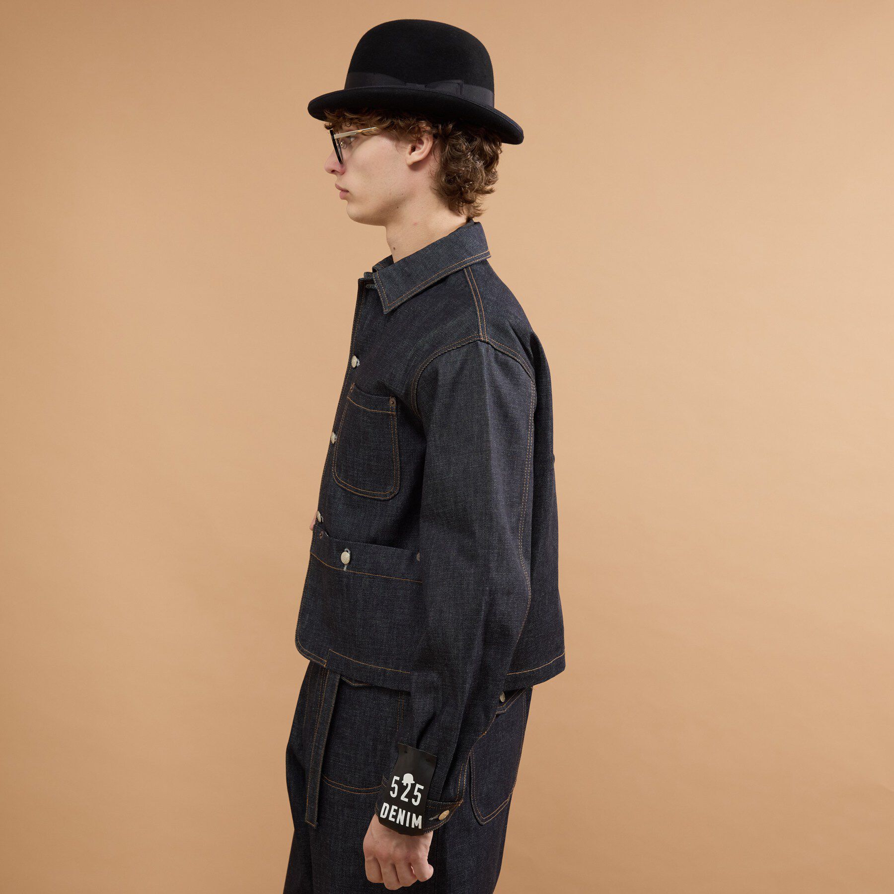 40CARATS&525「【525DENIM】14ozデニム カバーオール」|デニムジャケット|