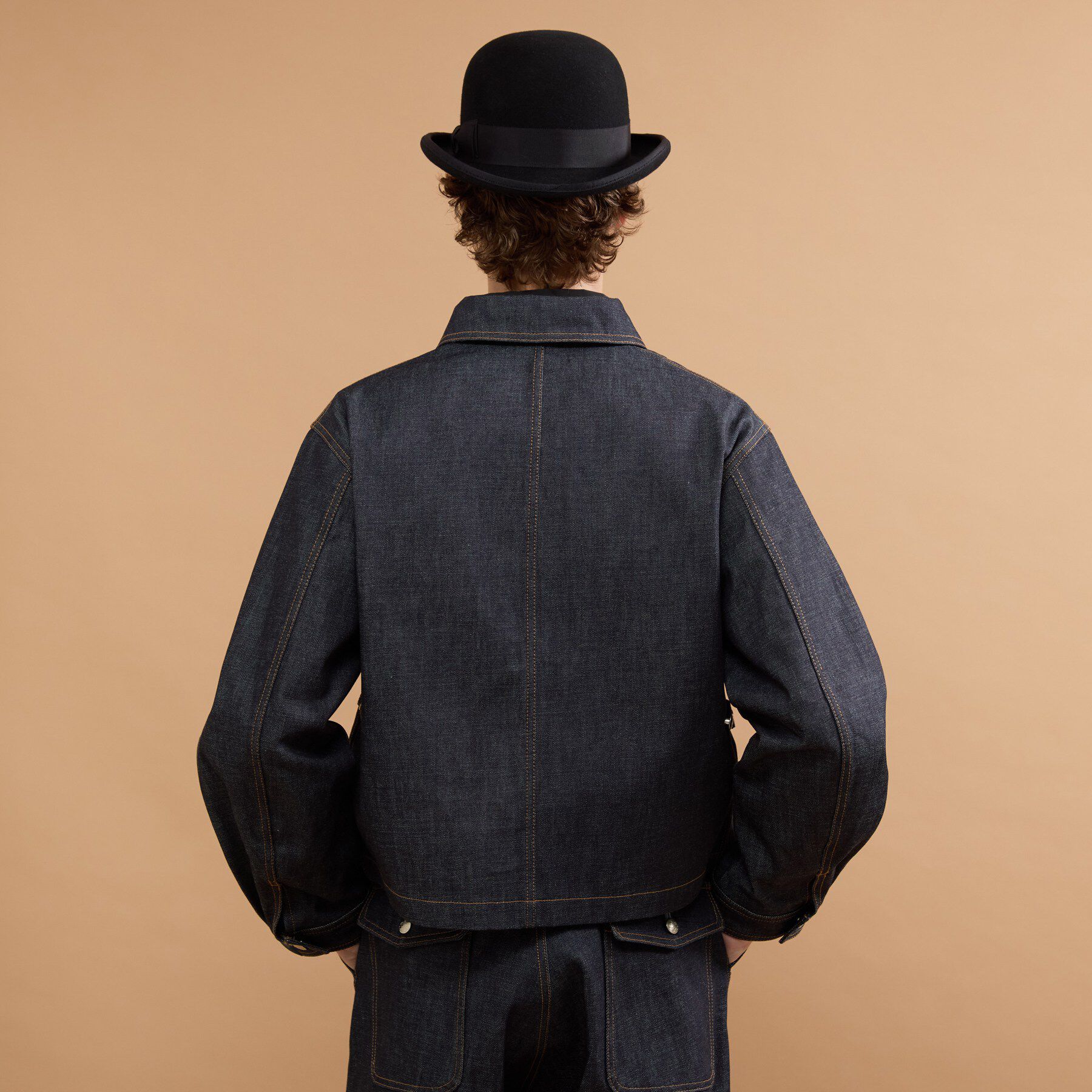 40CARATS&525「【525DENIM】14ozデニム カバーオール」|デニムジャケット|