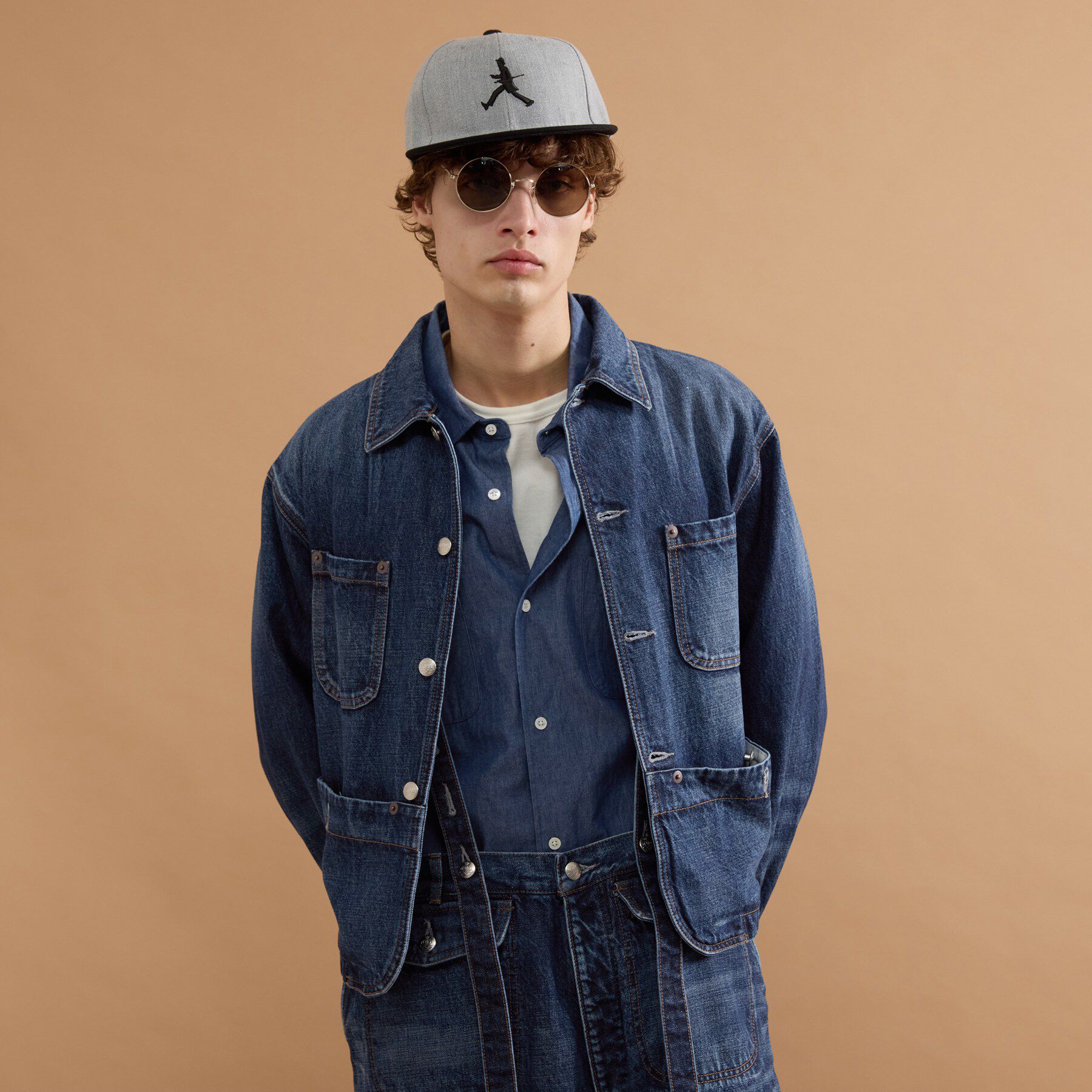 40CARATS&525「【525DENIM】14ozデニム カバーオール」|デニムジャケット|