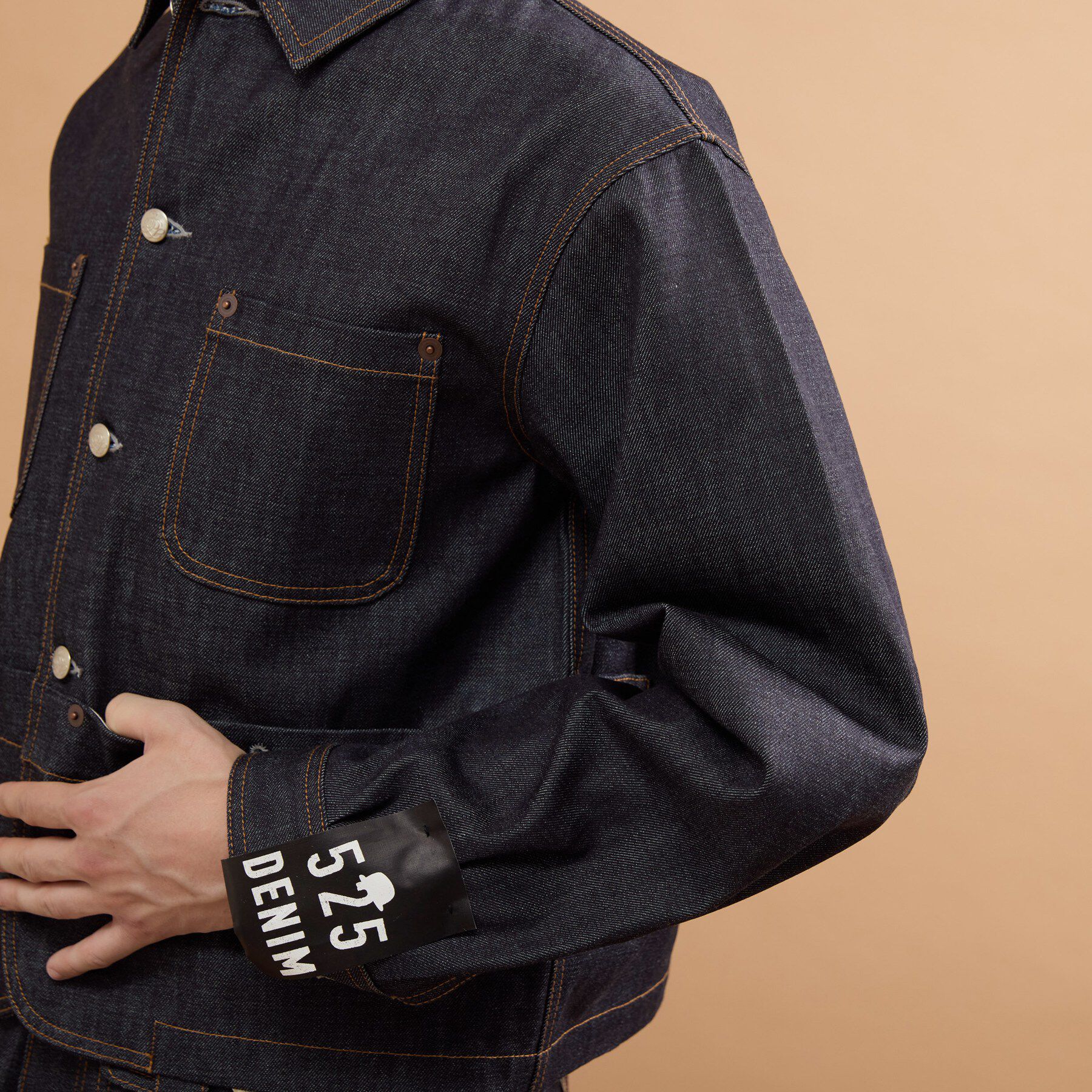 40CARATS&525「【525DENIM】14ozデニム カバーオール」|デニムジャケット|