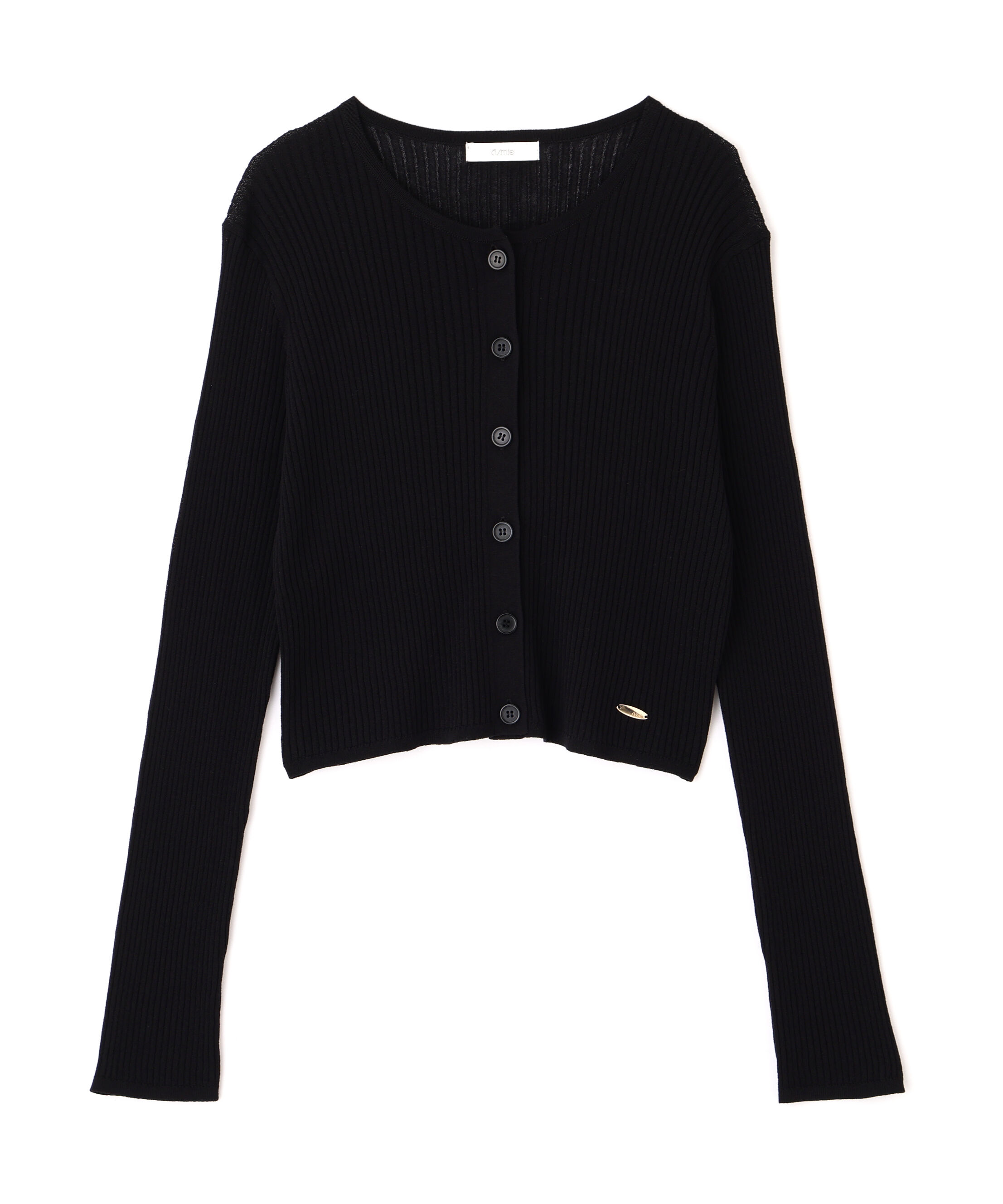 PROPORTION BODY DRESSING「＜a/mie＞リブニットカーディガン」|カーディガン|