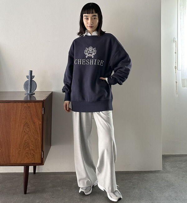 Doux archives「２ｗａｙエンブロイダリースウェット」|Tシャツ・カットソー|