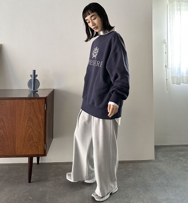 Doux archives「２ｗａｙエンブロイダリースウェット」|Tシャツ・カットソー|