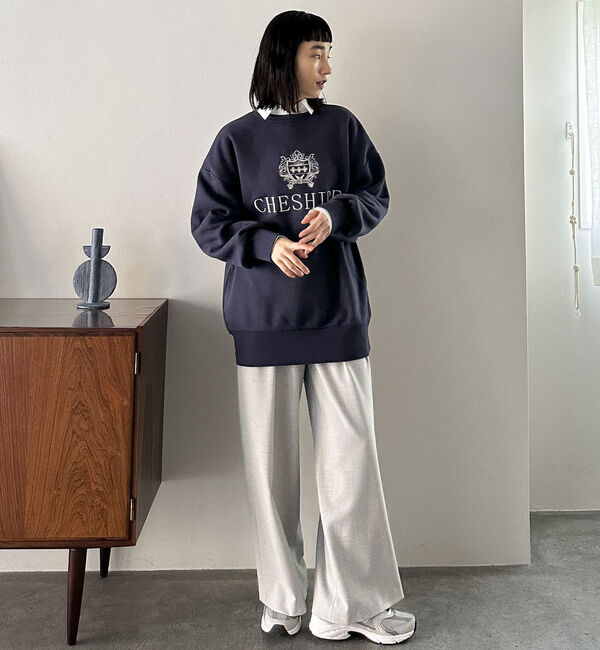 Doux archives「２ｗａｙエンブロイダリースウェット」|Tシャツ・カットソー|