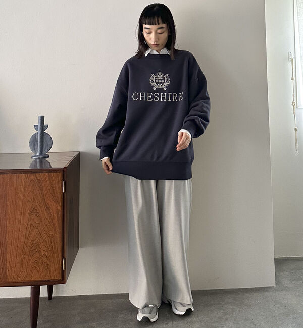 Doux archives「２ｗａｙエンブロイダリースウェット」|Tシャツ・カットソー|