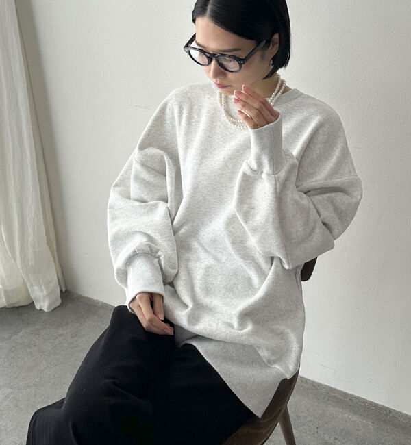Doux archives「２ｗａｙエンブロイダリースウェット」|Tシャツ・カットソー|