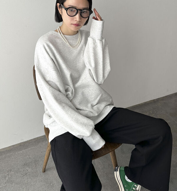 Doux archives「２ｗａｙエンブロイダリースウェット」|Tシャツ・カットソー|