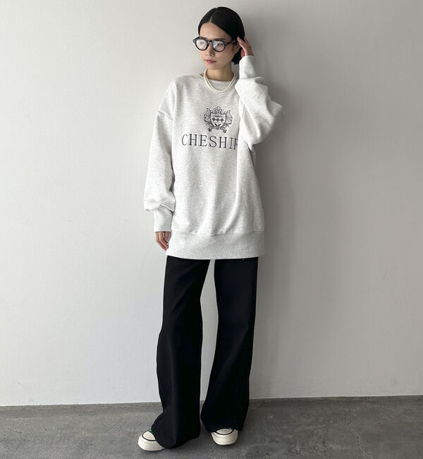 Doux archives「２ｗａｙエンブロイダリースウェット」|Tシャツ・カットソー|