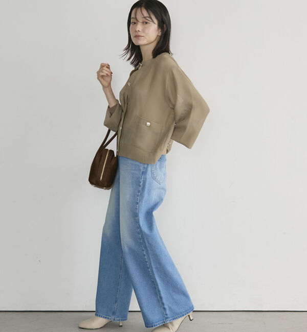 Doux archives「メッシュメタルボタンカーディガン」|その他|