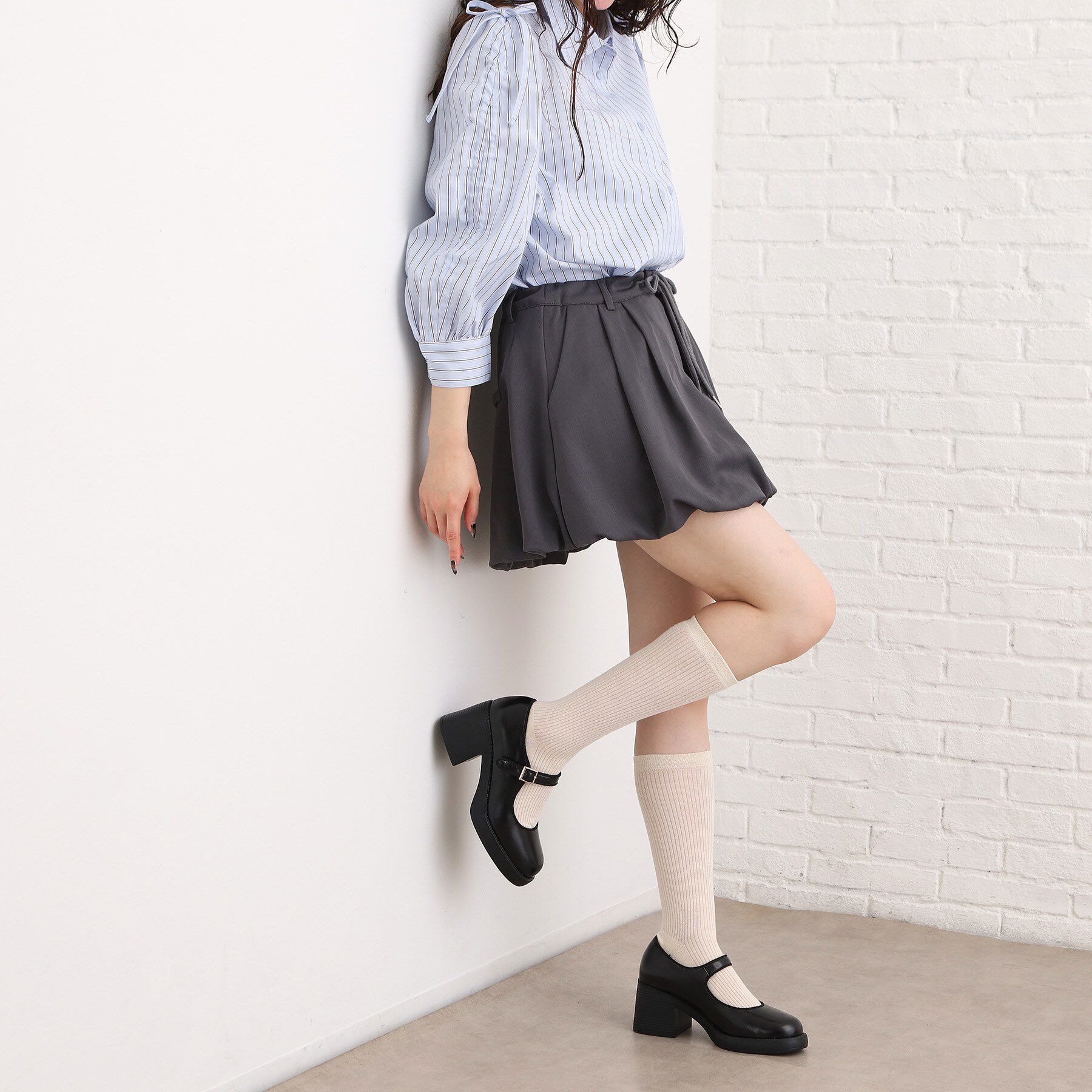 ESPERANZA「プラットフォームメリージェーンパンプス」|パンプス|