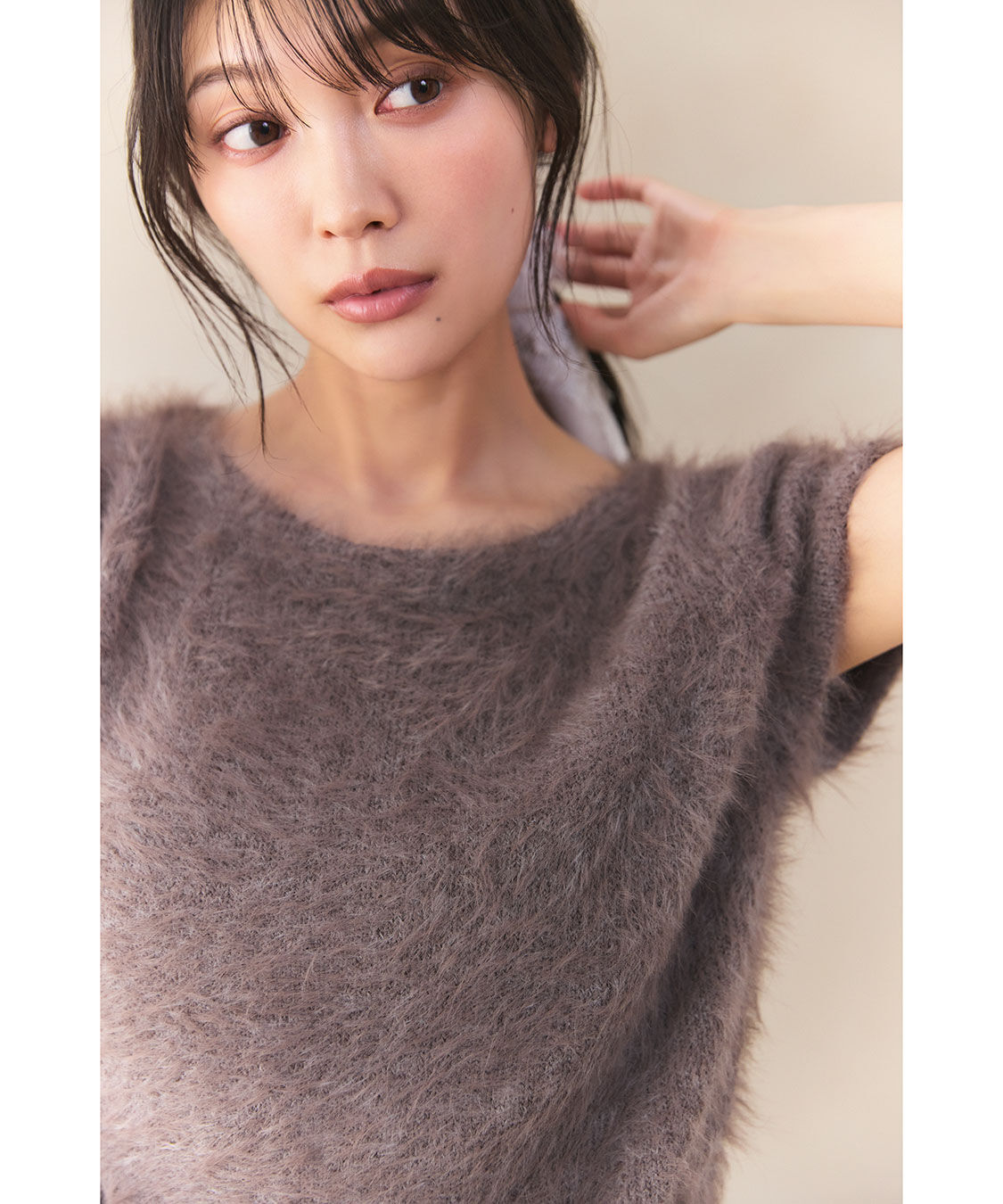 フェザーボートネックキャップスリーブニット（COCO DEAL）｜ルミネの