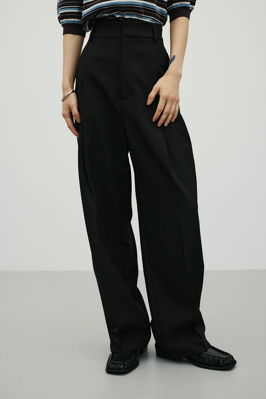 STYLEMIXER「ベーシックツータックパンツ」|その他|BLK