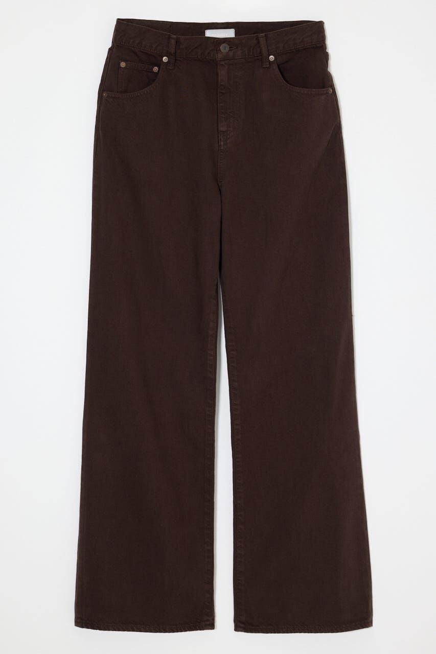 MOUSSY「LOW SLUNG LOOSE フレア」|デニム|