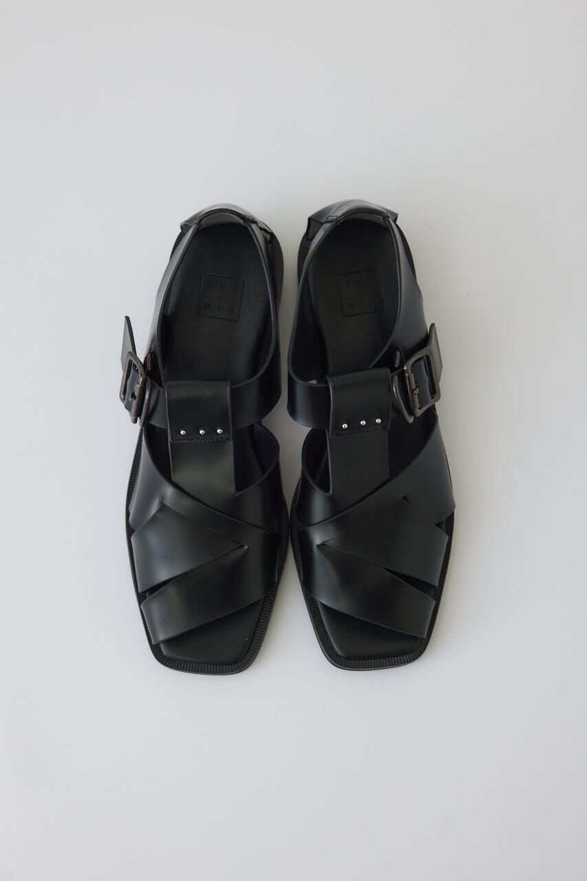 RIM.ARK 「Leather cage sandal」|サンダル|