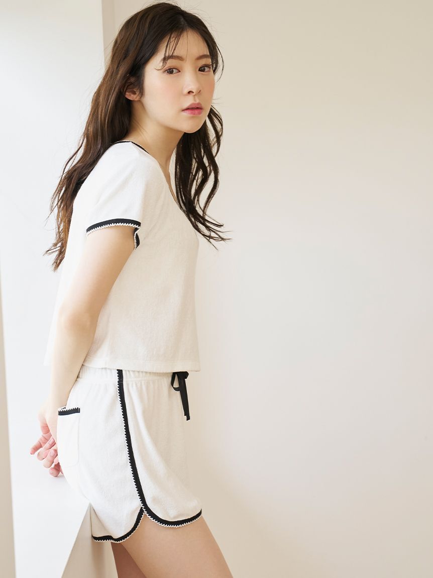 SNIDEL HOME「【WEB限定】【セット商品】【SorbetLight】【接触冷感】パイルセットアップ」|ルームウェア|