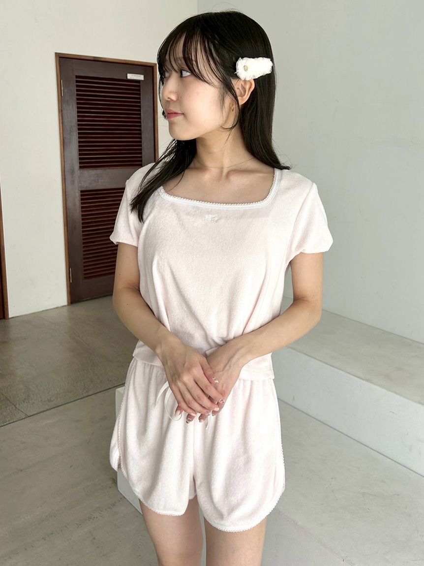 SNIDEL HOME「【WEB限定】【セット商品】【SorbetLight】【接触冷感】パイルセットアップ」|ルームウェア|