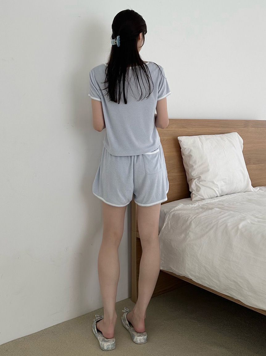 SNIDEL HOME「【WEB限定】【セット商品】【SorbetLight】【接触冷感】パイルセットアップ」|ルームウェア|