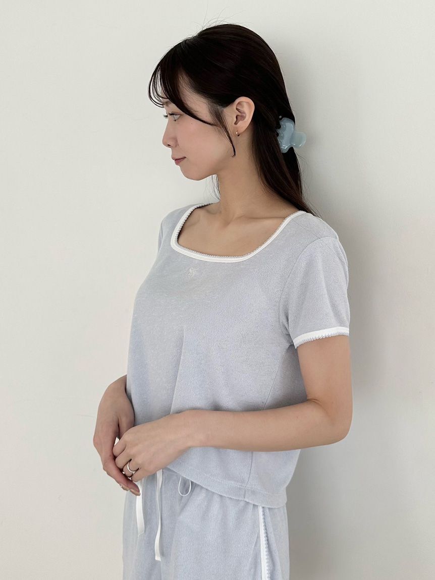 SNIDEL HOME「【WEB限定】【セット商品】【SorbetLight】【接触冷感】パイルセットアップ」|ルームウェア|