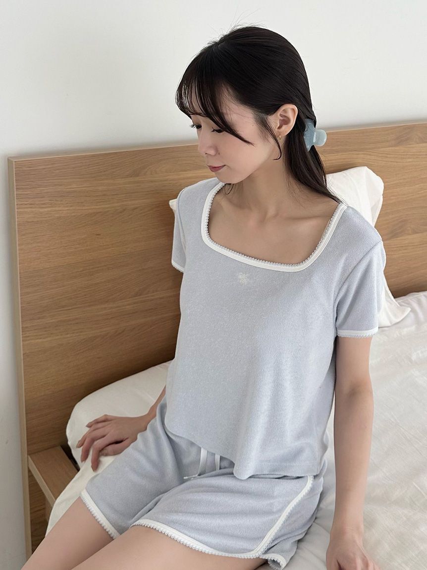 SNIDEL HOME「【WEB限定】【セット商品】【SorbetLight】【接触冷感】パイルセットアップ」|ルームウェア|