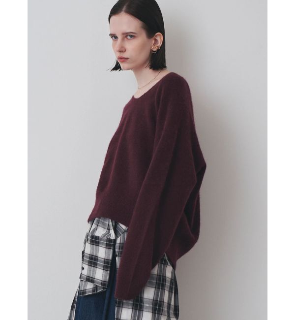 ELENDEEK「FOX WOOL V NECK KT」|ニット・セーター|