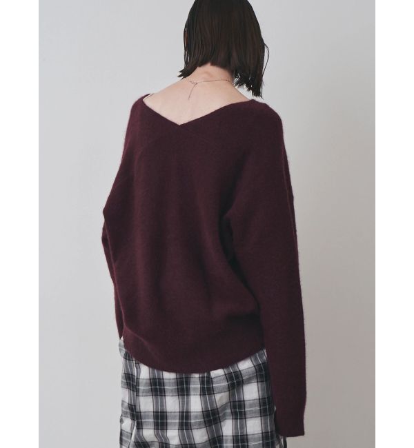 ELENDEEK「FOX WOOL V NECK KT」|ニット・セーター|