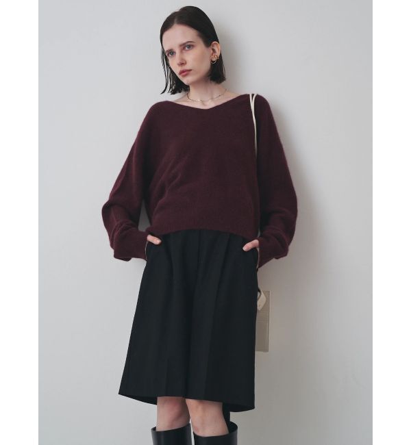 ELENDEEK「FOX WOOL V NECK KT」|ニット・セーター|