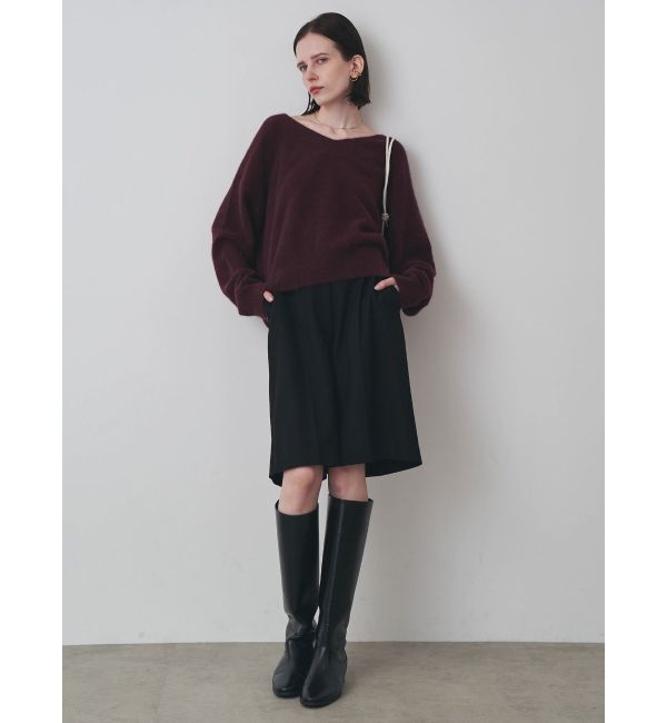ELENDEEK「FOX WOOL V NECK KT」|ニット・セーター|