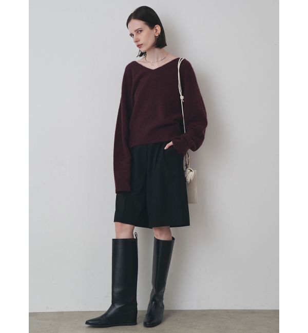 ELENDEEK「FOX WOOL V NECK KT」|ニット・セーター|