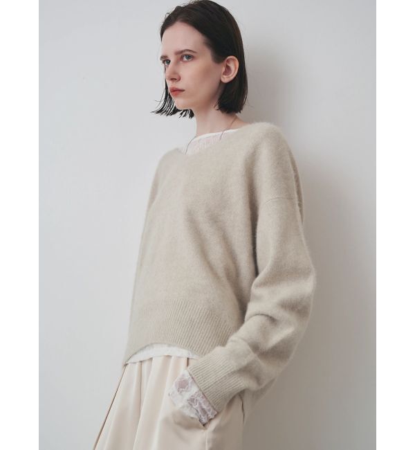 ELENDEEK「FOX WOOL V NECK KT」|ニット・セーター|