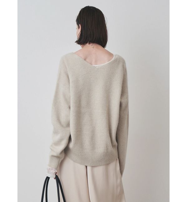 ELENDEEK「FOX WOOL V NECK KT」|ニット・セーター|