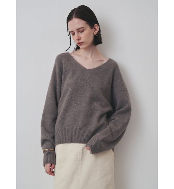 ELENDEEK「FOX WOOL V NECK KT」|ニット・セーター|