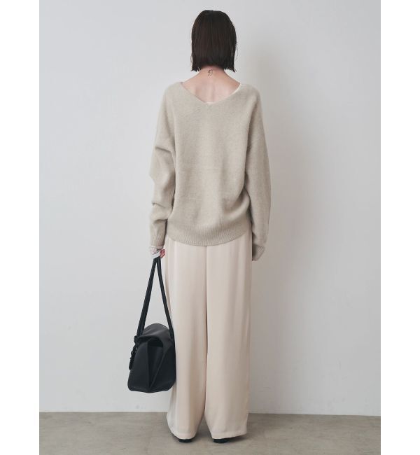 ELENDEEK「FOX WOOL V NECK KT」|ニット・セーター|