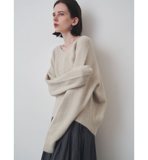 ELENDEEK「FOX WOOL V NECK KT」|ニット・セーター|